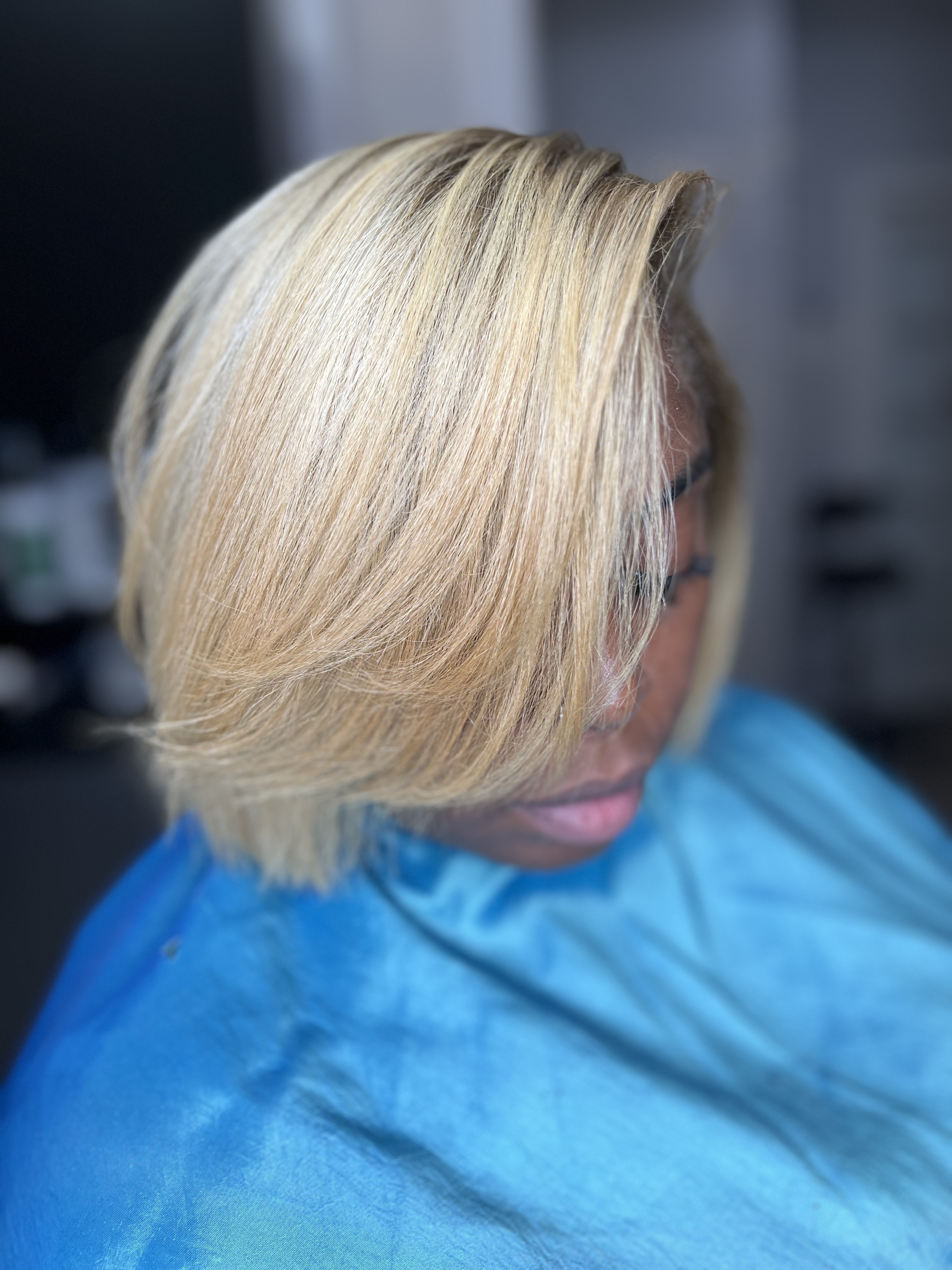Natural hair salon Dallas TX โ client look 7 by Hair by Kelli Huntley (braids, color, protective styles)