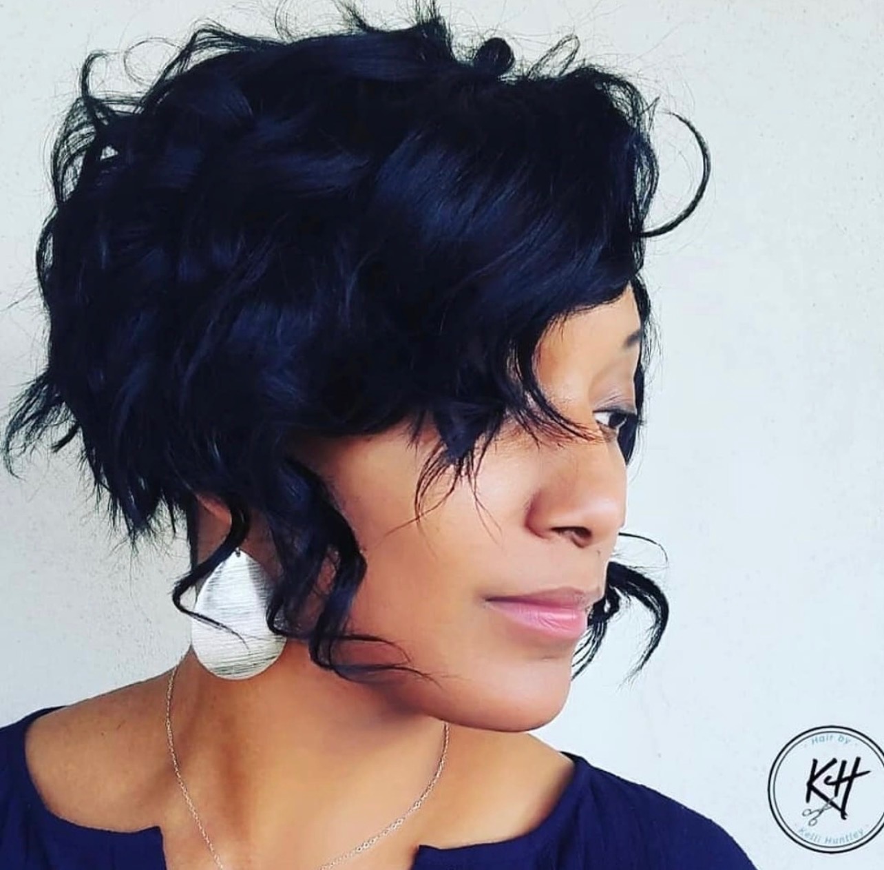 Natural hair salon Dallas TX โ client look 3 by Hair by Kelli Huntley (braids, color, protective styles)