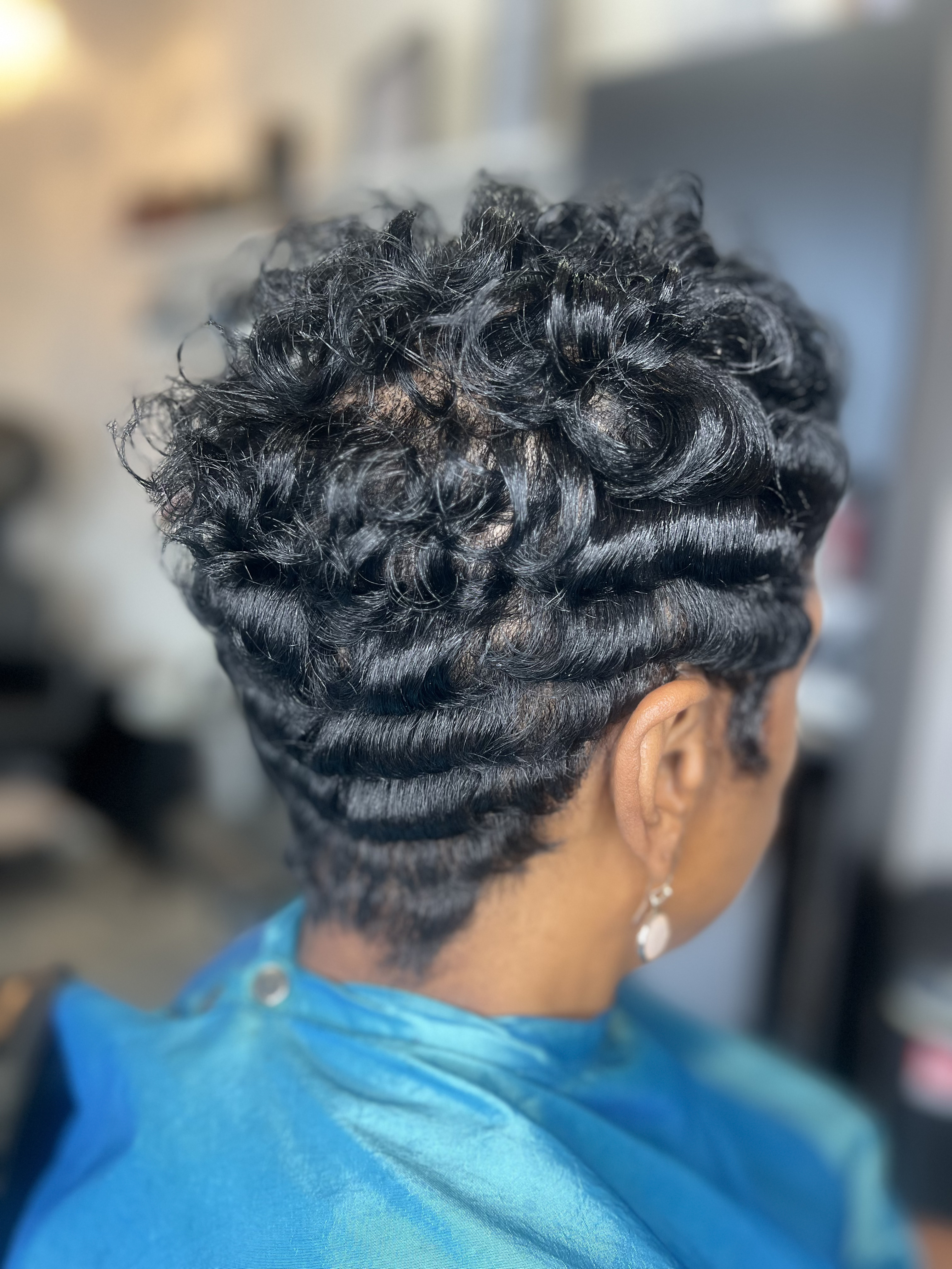 Natural hair salon Dallas TX โ client look 9 by Hair by Kelli Huntley (braids, color, protective styles)