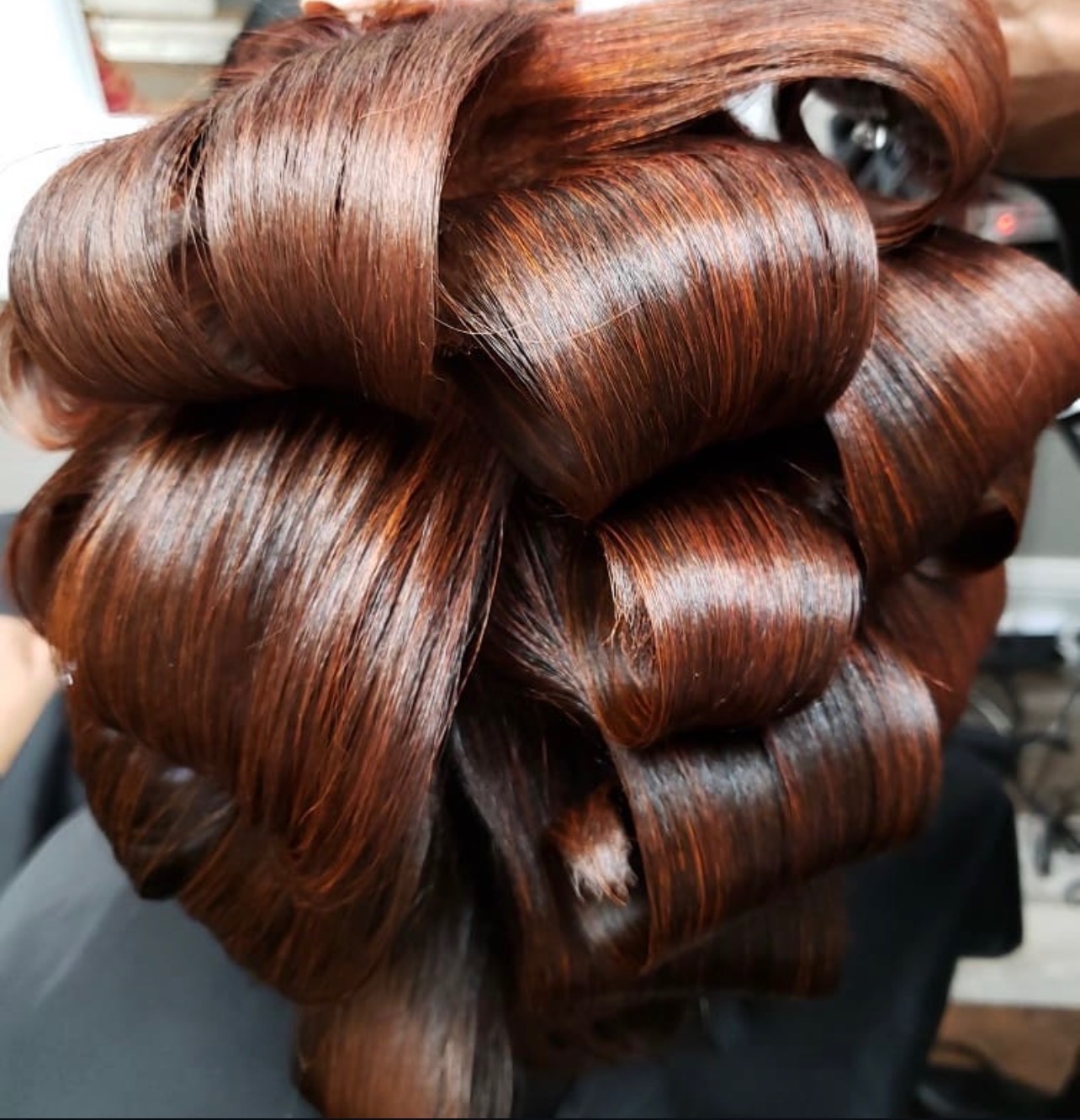 Natural hair salon Dallas TX โ client look 2 by Hair by Kelli Huntley (braids, color, protective styles)